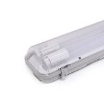 Noxion Réglette LED Étanche Boîtier Vide  Poseidon V2.0 incl. 2x Noxion Tube LED T8 Standard Output 22W 2x2300lm - 840 Blanc Froid | 150cm