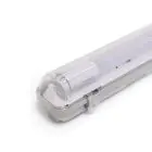 Noxion Réglette LED Étanche Boîtier Vide  Poseidon V2.0 incl. 1x Noxion Tube LED T8 Standard Output 22W 2300lm - 840 Blanc Froid | 150cm
