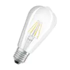 Osram Classic LED E27 Edison Filament Helder 4W 470lm - 827 Zeer Warm Wit | Vervangt 40W